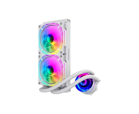Система жидкостного охлаждения Gamemax IceChill 240V White, изображение 3 Система жидкостного охлаждения Gamemax IceChill 240V White, изображение 3