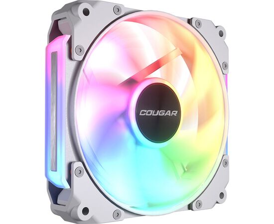 Кулер для корпуса Cougar Apolar 120 ARGB (White), изображение 2 Кулер для корпуса Cougar Apolar 120 ARGB (White), изображение 2