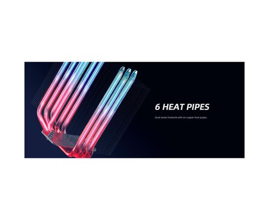 Кулер для процессора ID-Cooling FROZN A610 BLACK, изображение 10 Кулер для процессора ID-Cooling FROZN A610 BLACK, изображение 10