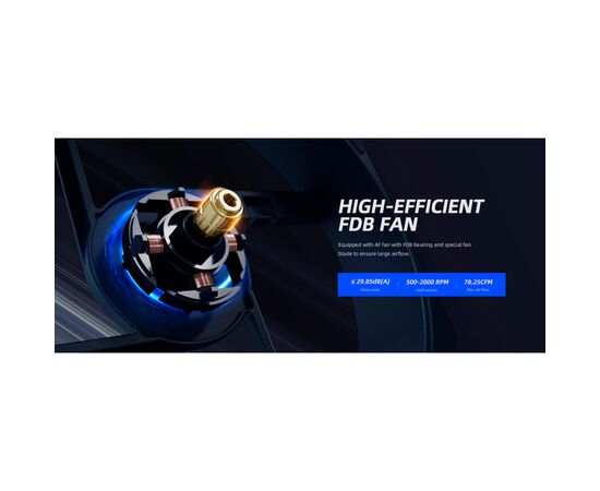 Кулер для процессора ID-Cooling FROZN A610 BLACK, изображение 9 Кулер для процессора ID-Cooling FROZN A610 BLACK, изображение 9