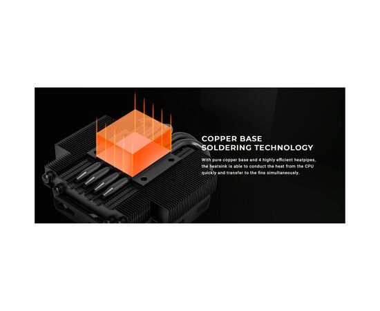 Кулер для процессора ID-Cooling IS-30A Black, изображение 10 Кулер для процессора ID-Cooling IS-30A Black, изображение 10