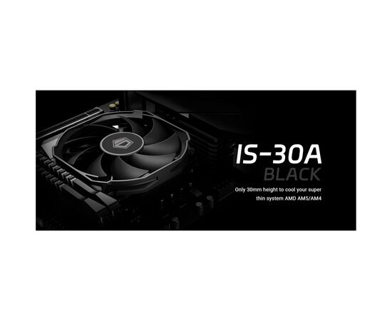Кулер для процессора ID-Cooling IS-30A Black, изображение 8 Кулер для процессора ID-Cooling IS-30A Black, изображение 8