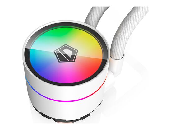 Система жидкостного охлаждения ID-Cooling ZOOMFLOW 240 XT V2 WHITE, изображение 7 Система жидкостного охлаждения ID-Cooling ZOOMFLOW 240 XT V2 WHITE, изображение 7