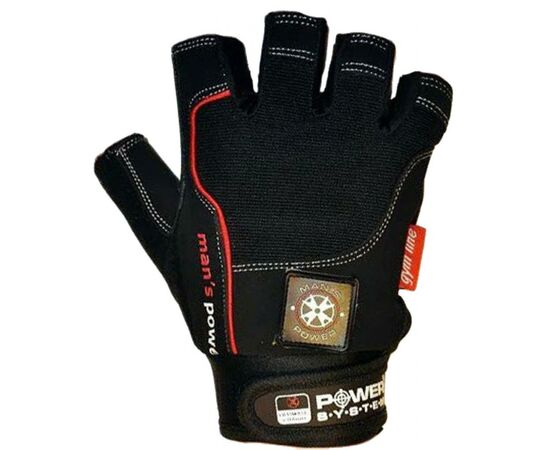 Рукавички для фітнесу Power System Man"s Power PS-2580 XXL Black (PS-2580_2XL_Black)
