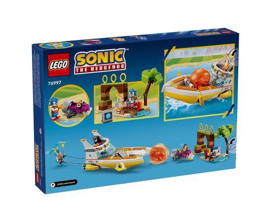 Конструктор LEGO Sonic The Hedgehog Лодка из Приключений Тейлза (76997), изображение 8 Конструктор LEGO Sonic The Hedgehog Лодка из Приключений Тейлза (76997), изображение 8