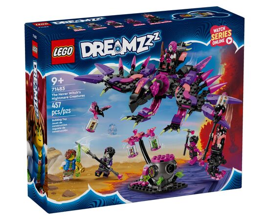 Конструктор LEGO DREAMZzz Кошмарные существа Неведомы (71483)