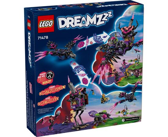 Конструктор LEGO DREAMZzz Опівнічний ворон Невідьми (71478), зображення 8 Конструктор LEGO DREAMZzz Опівнічний ворон Невідьми (71478), зображення 8