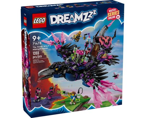 Конструктор LEGO DREAMZzz Полночный ворон Неведьмы (71478)