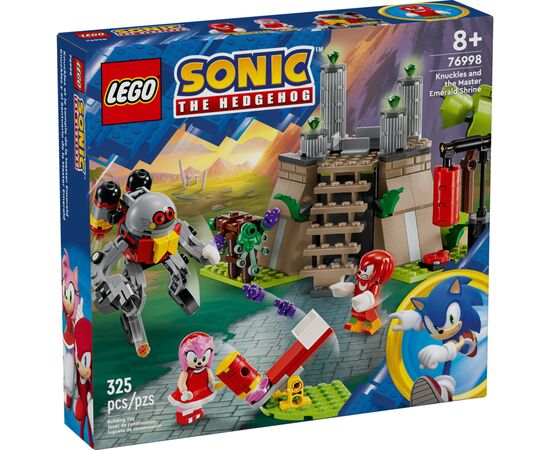Конструктор LEGO Sonic the Hedgehog Наклз и алтарь мастера Изумруда (76998)