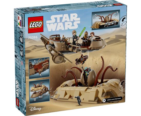Конструктор LEGO Star Wars Пустынный скиф и яма Сарлакка (75396), изображение 9 Конструктор LEGO Star Wars Пустынный скиф и яма Сарлакка (75396), изображение 9
