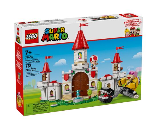 Конструктор LEGO Super Mario Битва с Роем у замка Печь (71435)