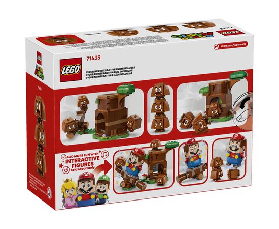 Конструктор LEGO Super Mario Ігровий майданчик для Goombas (71433), зображення 7 Конструктор LEGO Super Mario Ігровий майданчик для Goombas (71433), зображення 7