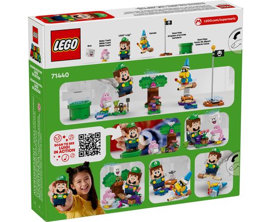 Конструктор LEGO Super Mario Приключения с интерактивным LEGO Луиджи (71440), изображение 11 Конструктор LEGO Super Mario Приключения с интерактивным LEGO Луиджи (71440), изображение 11
