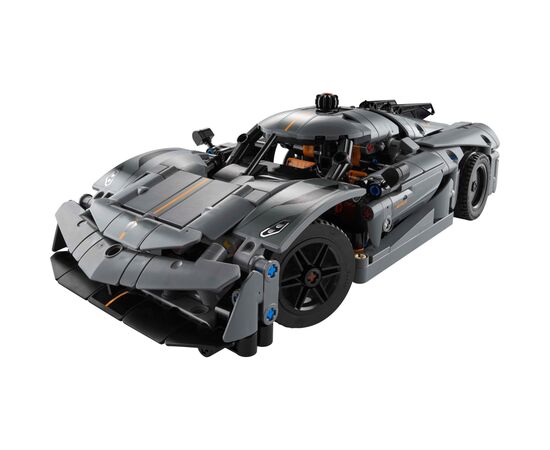 Конструктор LEGO Technic Koenigsegg Jesko Absolut – серый гиперкар (42173), изображение 2 Конструктор LEGO Technic Koenigsegg Jesko Absolut – серый гиперкар (42173), изображение 2
