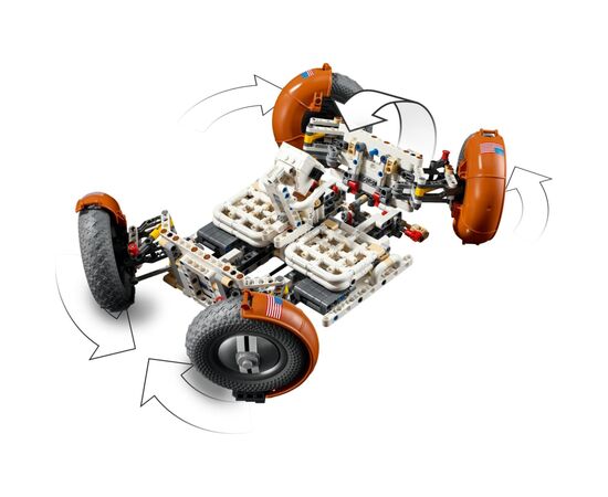 Конструктор LEGO Technic Місячний автомобіль NASA Apollo (42182), зображення 4 Конструктор LEGO Technic Місячний автомобіль NASA Apollo (42182), зображення 4