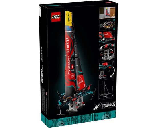 Конструктор LEGO Technic Яхта Emirates Team New Zealand AC75 (42174), зображення 9 Конструктор LEGO Technic Яхта Emirates Team New Zealand AC75 (42174), зображення 9