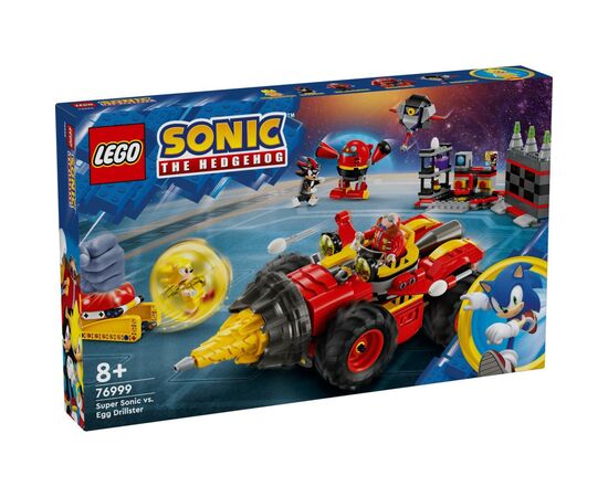 Конструктор LEGO Sonic the Hedgehog Супер Соник против Яйца-бурильщика (76999)