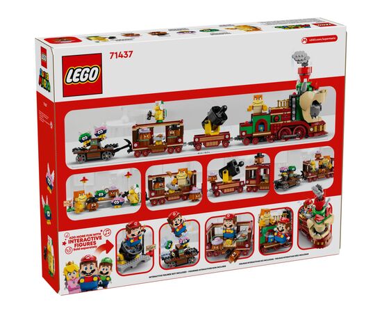Конструктор LEGO Super Mario Быстрый поезд Боузера (71437), изображение 9 Конструктор LEGO Super Mario Быстрый поезд Боузера (71437), изображение 9