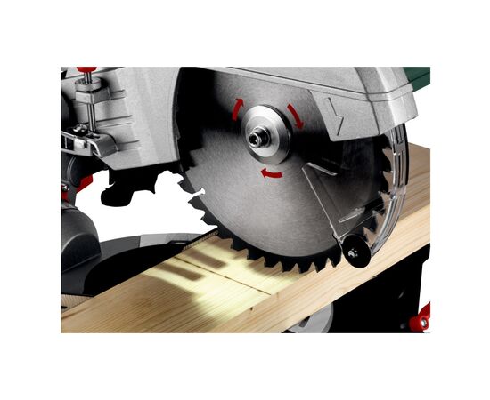 Торцовочная пила Metabo KGS 305M с протяжкой, 1600Вт, 305мм, 18.6кг (613305000), изображение 4