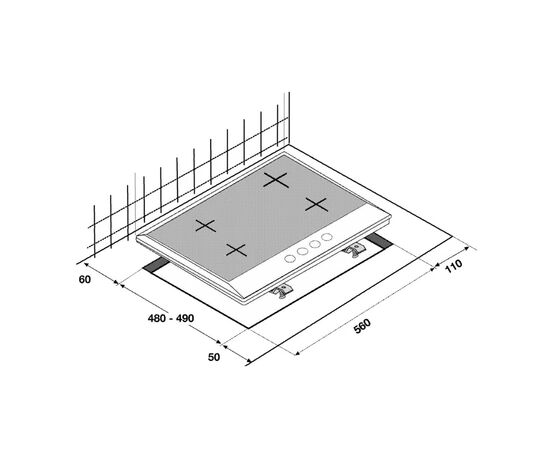 Варочна поверхня Beko HILG64235S, зображення 3