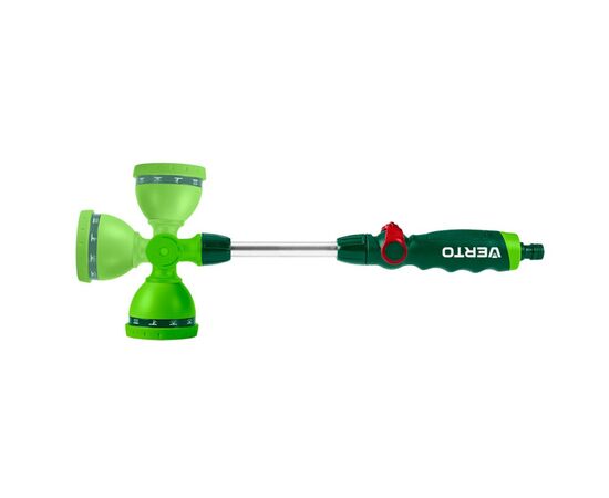 Дождеватель Verto ручной, 10 функций, с держателем двухкомпонентным (15G681), изображение 2