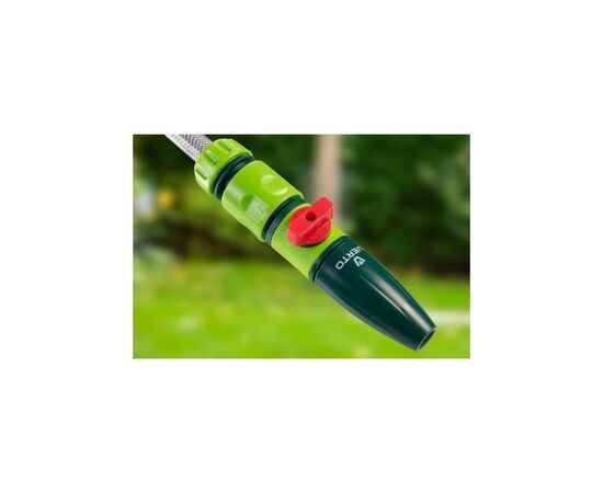 Поливочный шланг Verto на автоматической катушке, 20м+2м, 1/2" (15G891), изображение 6 Поливочный шланг Verto на автоматической катушке, 20м+2м, 1/2" (15G891), изображение 6