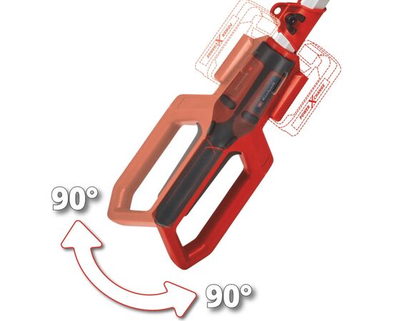 Кусторез Einhell телескопический GC-HH 18/45 Li T - Solo PX, 18V, 450м, 3.5кг (без АКБ и ЗУ) (3410585), изображение 5 Кусторез Einhell телескопический GC-HH 18/45 Li T - Solo PX, 18V, 450м, 3.5кг (без АКБ и ЗУ) (3410585), изображение 5