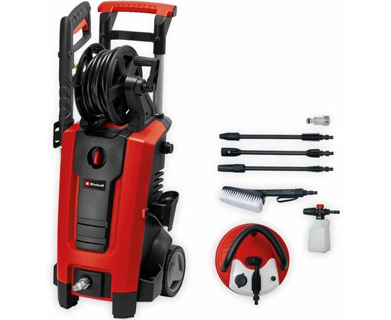 Мийка високого тиску Einhell TE-HP 170, 2300Вт, 170бар, 440л/год, шланг 5м, 11.65кг (4140770)