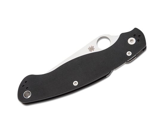 Нож Spyderco Military 2 Satin S30V Black G10 (C36GP2), изображение 3 Нож Spyderco Military 2 Satin S30V Black G10 (C36GP2), изображение 3