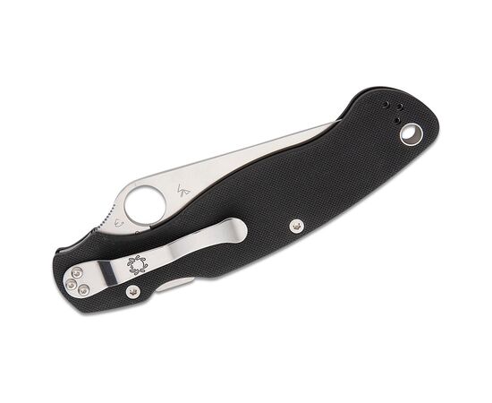 Нож Spyderco Military 2 Satin S30V Black G10 (C36GP2), изображение 4 Нож Spyderco Military 2 Satin S30V Black G10 (C36GP2), изображение 4