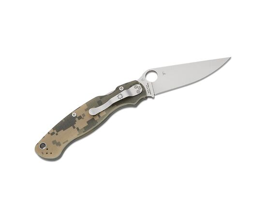 Нож Spyderco Military 2 Satin S30V Camo G10 (C36GPCMO2), изображение 2 Нож Spyderco Military 2 Satin S30V Camo G10 (C36GPCMO2), изображение 2