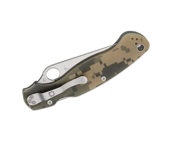 Нож Spyderco Military 2 Satin S30V Camo G10 (C36GPCMO2), изображение 4 Нож Spyderco Military 2 Satin S30V Camo G10 (C36GPCMO2), изображение 4