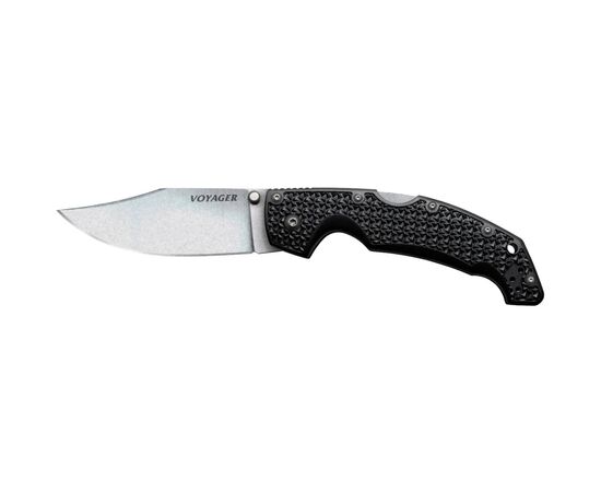Нож Cold Steel Voyager Large Clip Point Black (блістер) (CS-29ACZ)
