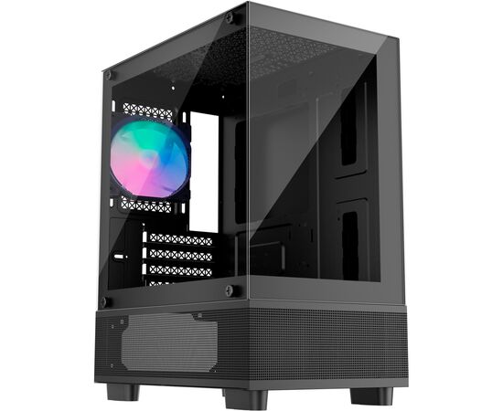Корпус 1stPlayer Mi2-A-2F2R(AP)-1F2(AP)-BK
