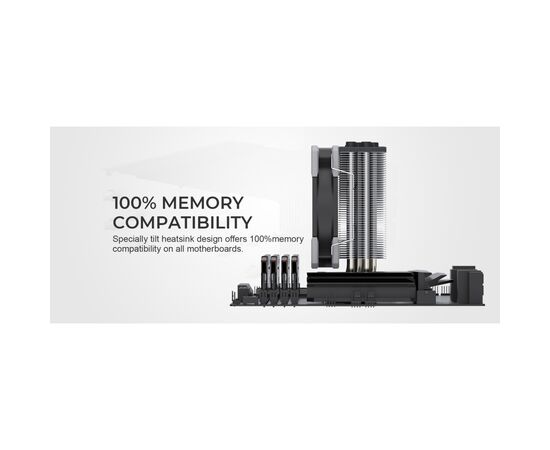 Кулер для процессора ID-Cooling SE-214-XT BASIC, изображение 10 Кулер для процессора ID-Cooling SE-214-XT BASIC, изображение 10