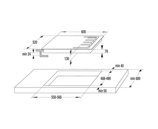 Варочная поверхность Gorenje IT643BSC7, изображение 4