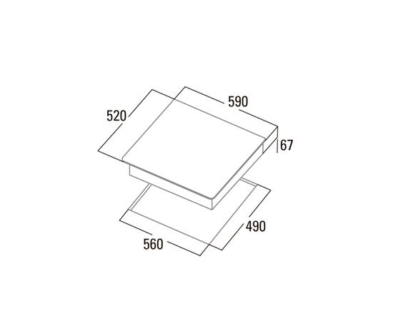 Варочна поверхня Cata TN 604, зображення 2 Варочна поверхня Cata TN 604, зображення 2