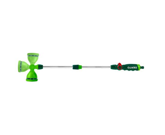 Дождеватель Verto ручной, 1/2"-3/4", штанга 77-113см, 10 функций (15G682), изображение 2 Дождеватель Verto ручной, 1/2"-3/4", штанга 77-113см, 10 функций (15G682), изображение 2