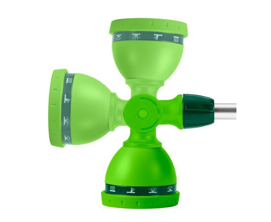 Дождеватель Verto ручной, 1/2"-3/4", штанга 77-113см, 10 функций (15G682), изображение 3 Дождеватель Verto ручной, 1/2"-3/4", штанга 77-113см, 10 функций (15G682), изображение 3