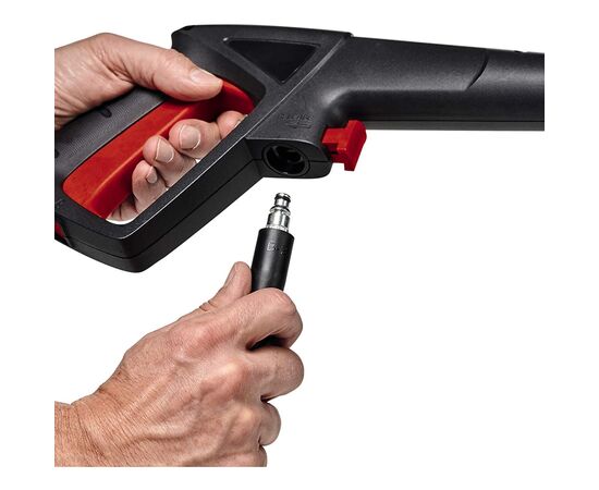 Мойка высокого давления Einhell TC-HP 130, 1500Вт, 130бар, 390л/год, шланг 5м, 5.1кг (4140750), изображение 5 Мойка высокого давления Einhell TC-HP 130, 1500Вт, 130бар, 390л/год, шланг 5м, 5.1кг (4140750), изображение 5