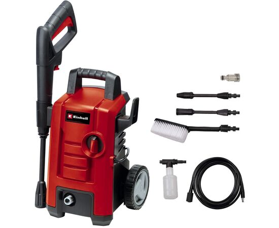 Мийка високого тиску Einhell TC-HP 130, 1500Вт, 130бар, 390л/год, шланг 5м, 5.1кг (4140750)