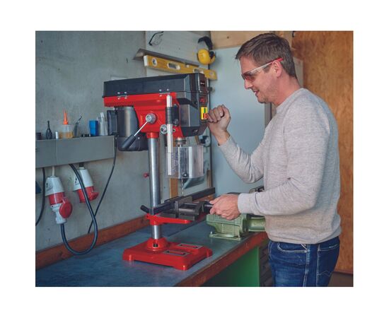 Сверлильный станок Einhell TE-BD 550 E, 550Вт, 450-2500 об/мин, 21.2кг (4250690), изображение 6 Сверлильный станок Einhell TE-BD 550 E, 550Вт, 450-2500 об/мин, 21.2кг (4250690), изображение 6