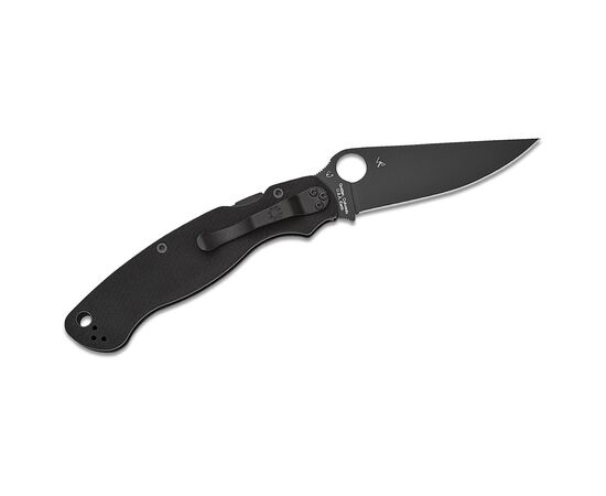 Нож Spyderco Military 2 DLC S30V Black G10 (C36GPBK2), изображение 2 Нож Spyderco Military 2 DLC S30V Black G10 (C36GPBK2), изображение 2
