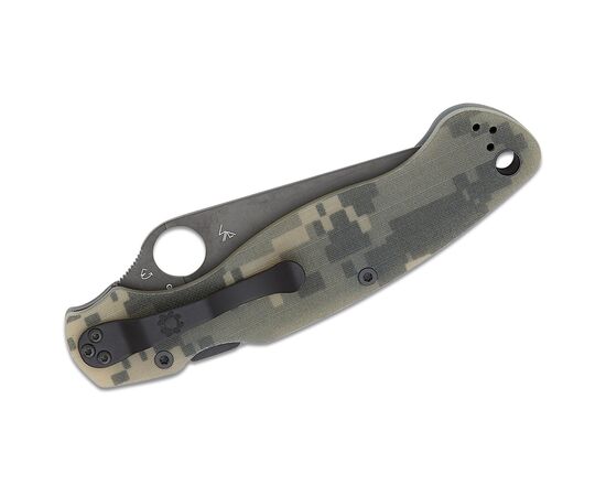 Нож Spyderco Military 2 DLC S30V Camo G10 (C36GPCMOBK2), изображение 4 Нож Spyderco Military 2 DLC S30V Camo G10 (C36GPCMOBK2), изображение 4