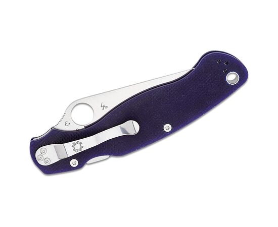 Нож Spyderco Military 2 S110V Dark Blue G10 (C36GPDBL2), изображение 4 Нож Spyderco Military 2 S110V Dark Blue G10 (C36GPDBL2), изображение 4
