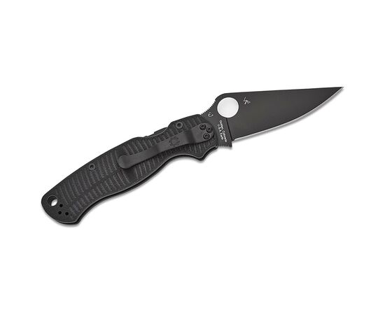 Нож Spyderco Para Military 2 DLC MagnaCut Black G10 (C81GMCBKP2), изображение 2 Нож Spyderco Para Military 2 DLC MagnaCut Black G10 (C81GMCBKP2), изображение 2