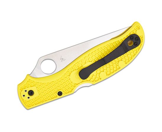 Нож Spyderco Stretch 2 XL H-2 Yellow FRN (C258PYL), изображение 4 Нож Spyderco Stretch 2 XL H-2 Yellow FRN (C258PYL), изображение 4