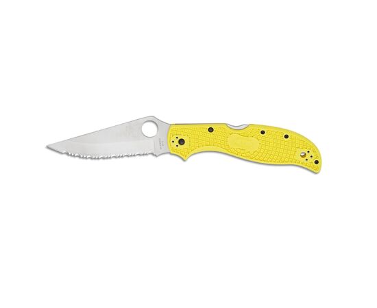 Нож Spyderco Stretch 2 XL H-2 Serrated Yellow FRN (C258SYL)