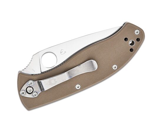 Нож Spyderco Tenacious M4 Brown G10 (C122GBNM4P), изображение 4 Нож Spyderco Tenacious M4 Brown G10 (C122GBNM4P), изображение 4