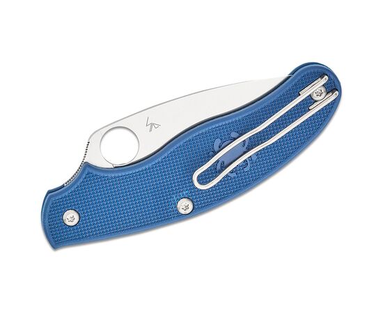 Нож Spyderco UK Penknife SPY27 Blue FRN (C94PCBL), изображение 4 Нож Spyderco UK Penknife SPY27 Blue FRN (C94PCBL), изображение 4